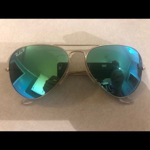 Ray ban polarized aviators